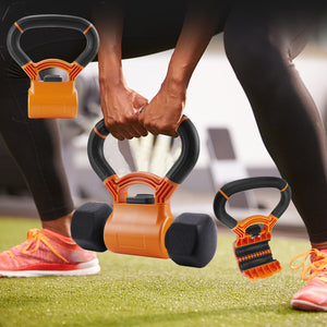 Transform Your Workouts with the Kettlebell Grip Single Hole Dumbbell Portable Adapter